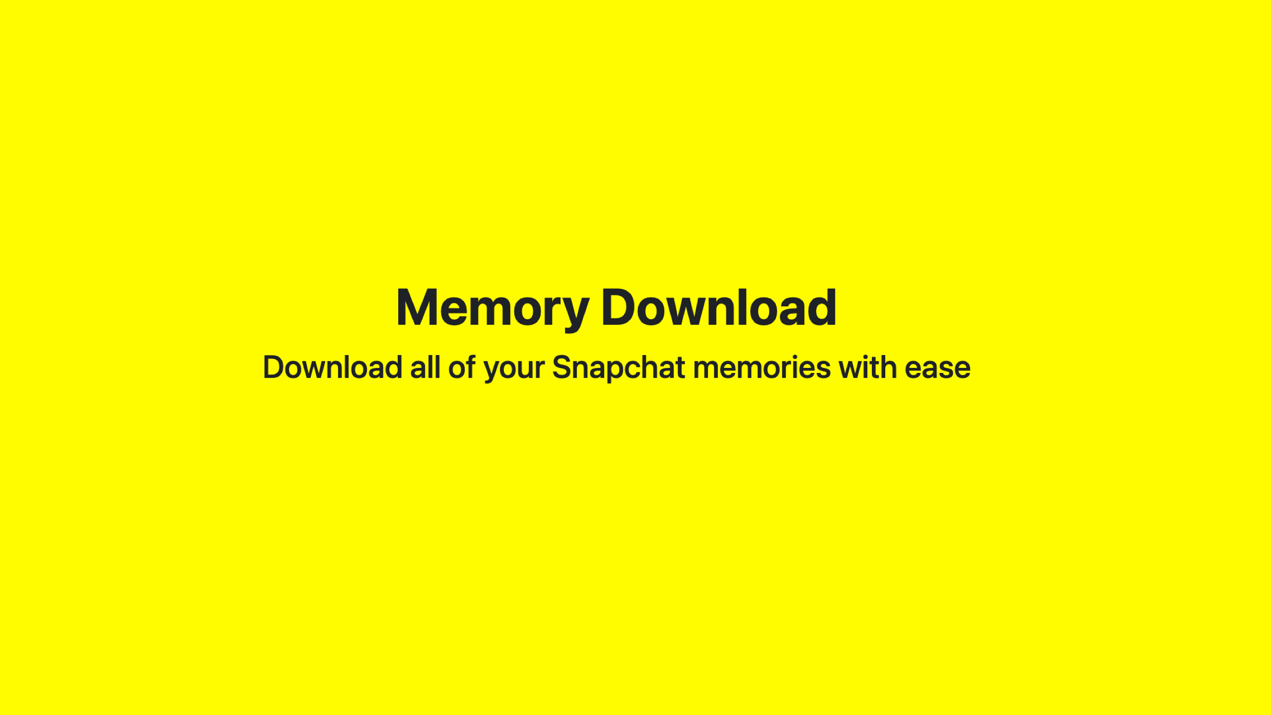 memory-download