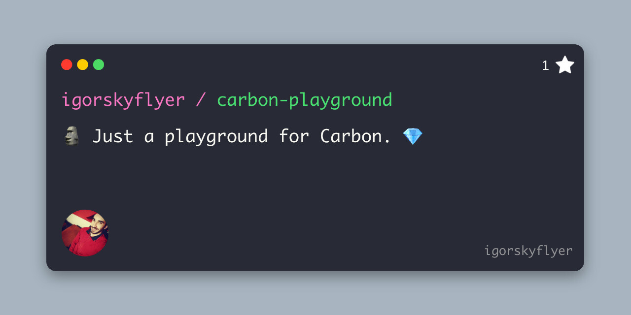 carbon-playground