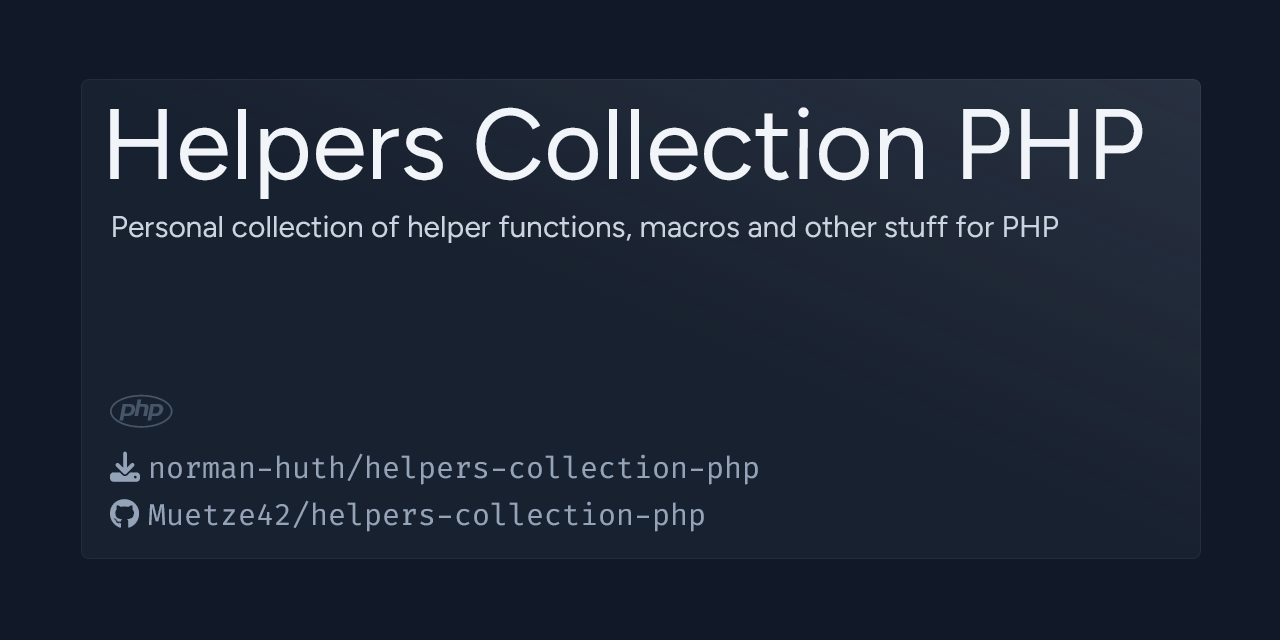 helpers-collection-php