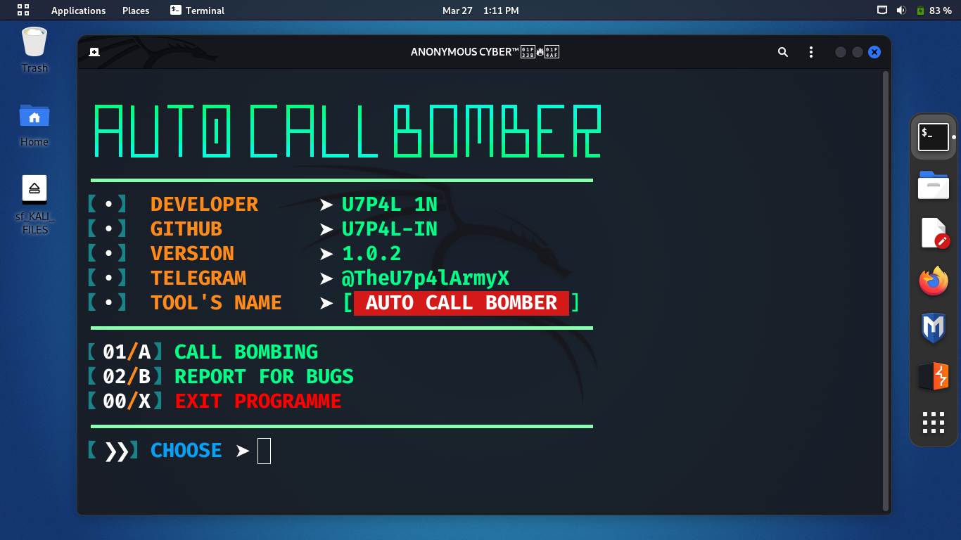 CALL-BOMBER