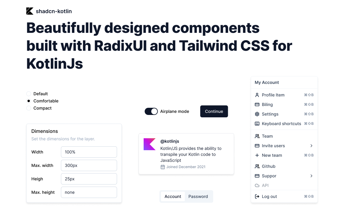 shadcn-kotlin