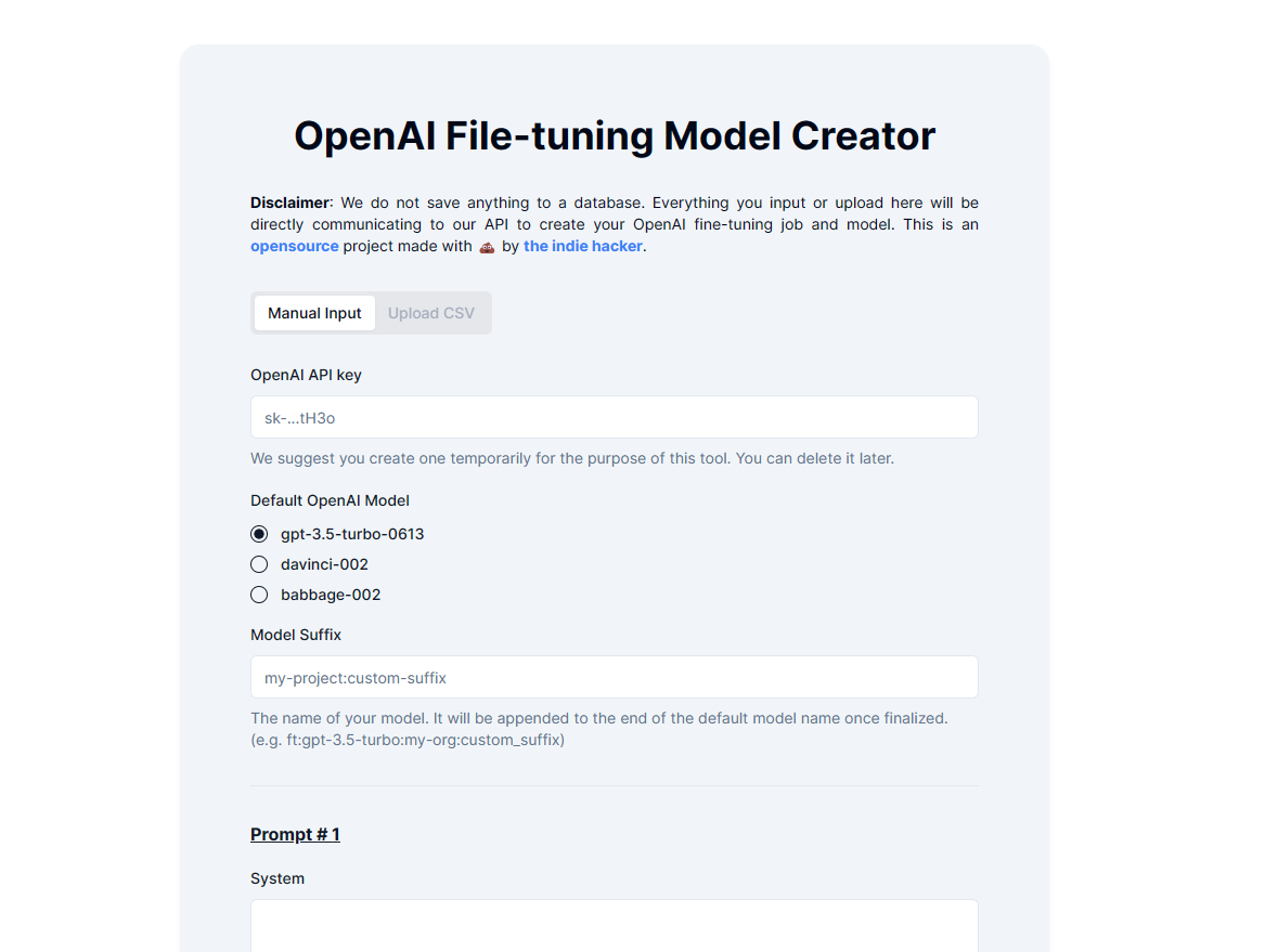 openai-finetuning-model-creator