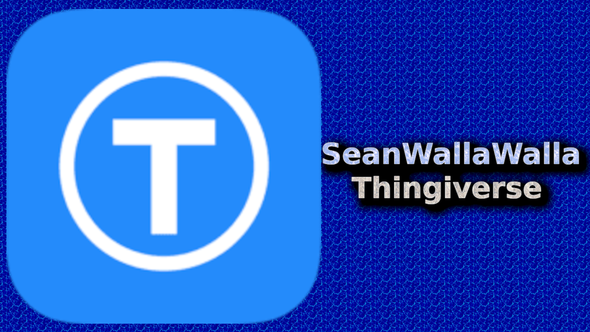 SeanWallaWalla-Thingiverse