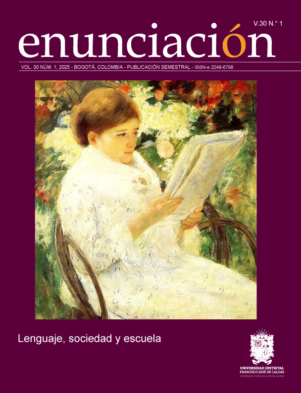 					Ver Vol. 30 Núm. 1 (2025): Lenguaje, sociedad y escuela
				