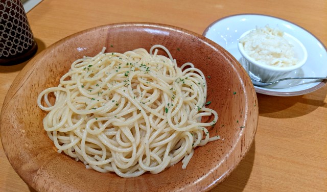 【サイゼリヤ】アーリオ・オーリオに「レフォールソース」を混ぜて食べると激ウマ！ レギュラーメニュー化を願うレベル