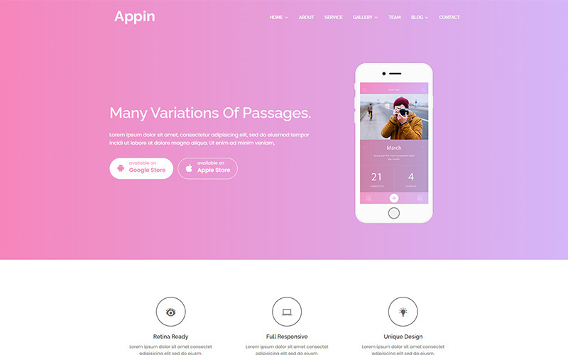 Appin - Tema de WordPress para aplicaciones