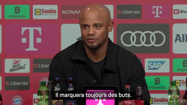 Bayern - Kompany n'a jamais douté de Kane : "Il marquera toujours des buts"