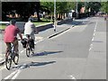 TL4358 : Cyclists on Grange Road by David Dixon