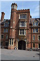 TL4357 : Entrance, Selwyn College by N Chadwick