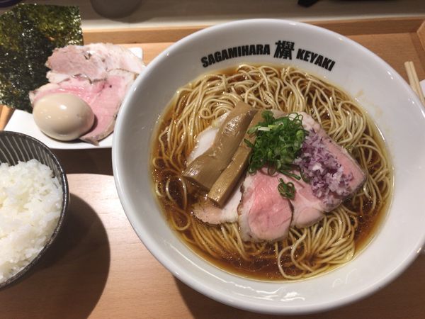 「特製醤油らーめん大盛 1,100円」@Sagamihara 欅の写真