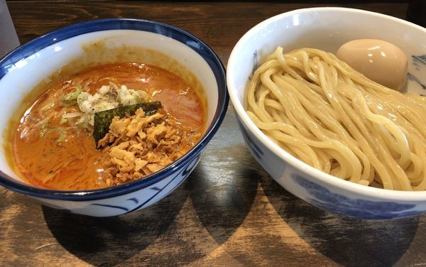 「濃厚魚介鳥豚骨」@つけ麺 ジンベエの写真