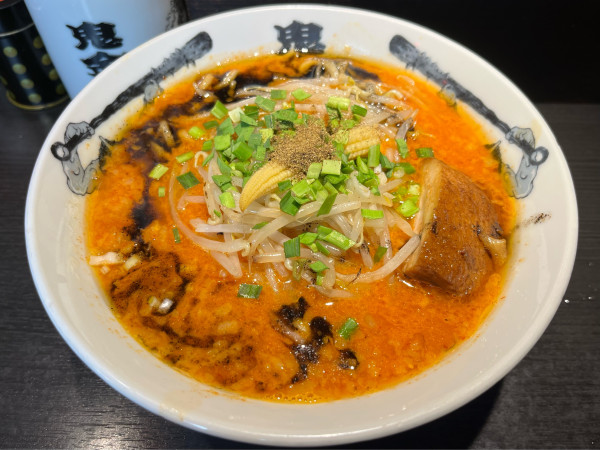 「カラシビ味噌らー麺 カラ普通／シビ増し」@カラシビ味噌らー麺 鬼金棒 池袋店の写真