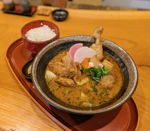 「じっちゃんカリー」@スープカレー奥芝商店おくしばぁちゃんの写真