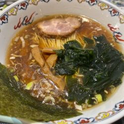 正油ラーメン細麺固め748円