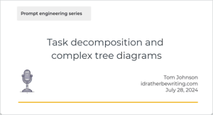 Podcast: Task decomposition and complex tree diagrams