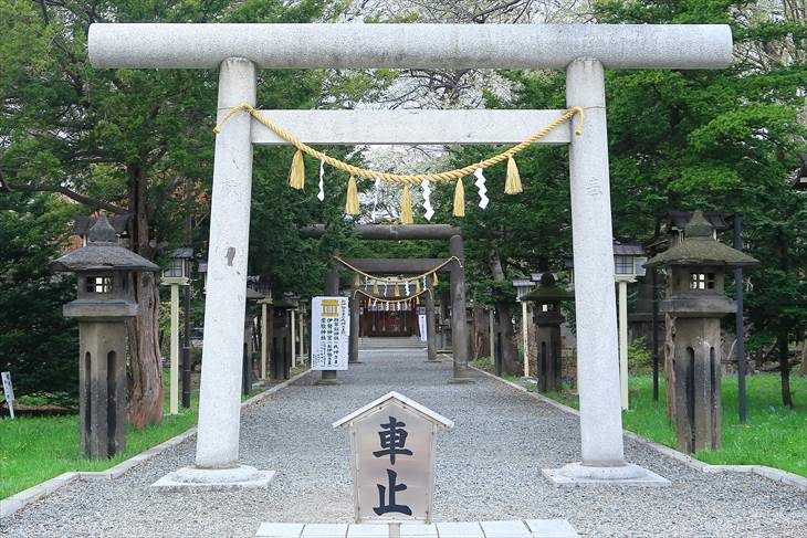 新琴似神社 第一鳥居