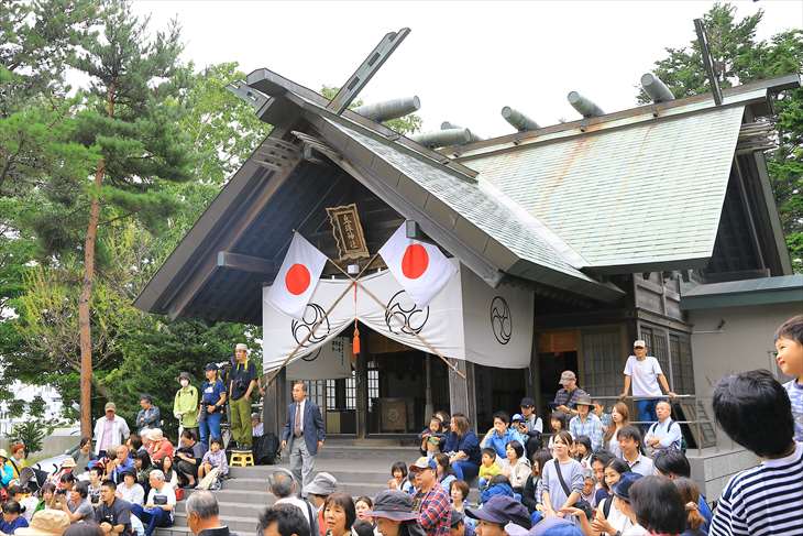 丘珠神社のお祭り