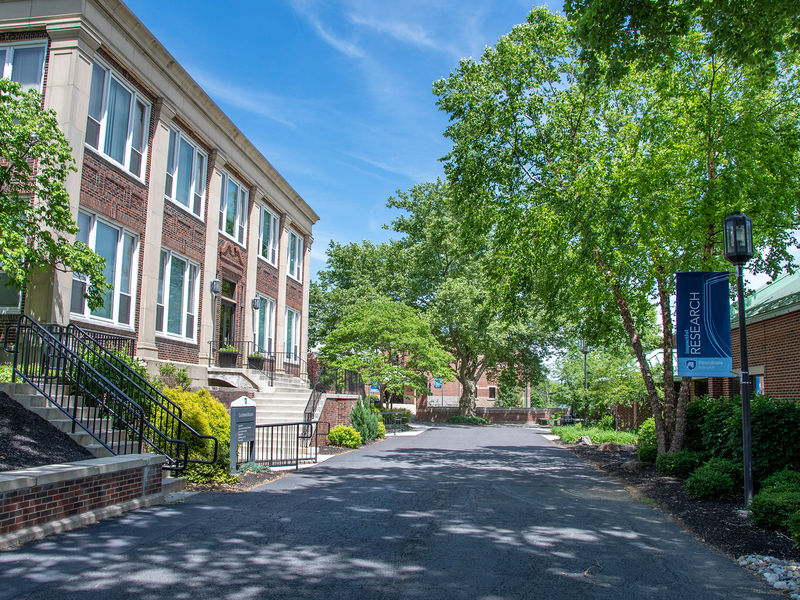 Outdoor photo of the Classroom Building