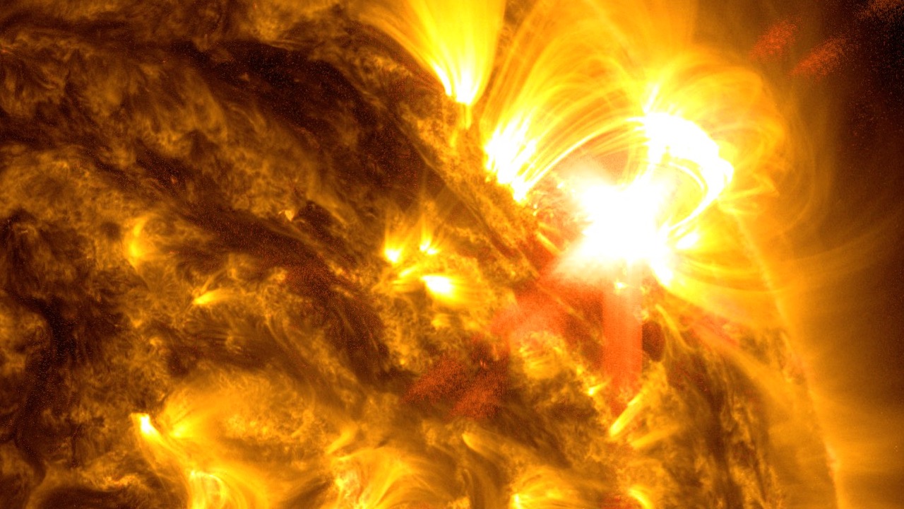 Solar Storms and Flares