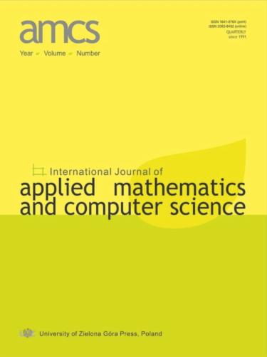 International Journal of Applied Mathematics and Computer Science's Cover Image