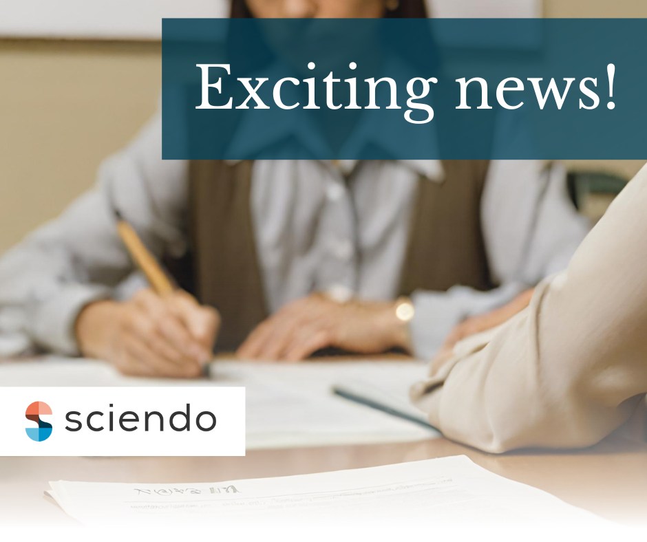 Sciendo Appoints Emily Poznanski as CEO, Embarking on a New Era of Academic Publishing Excellence