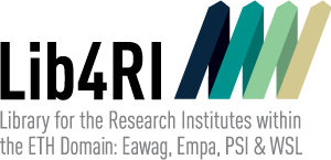 Library for the Research Institutes within the ETH Domain logo