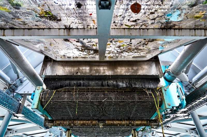 Rubbish taken out of Malaysia's Klang river by The Interceptor barge is sent to a landfill, but efforts have begun to retrieve r