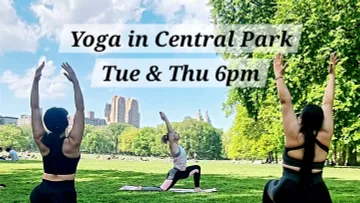 Yoga in Central Park