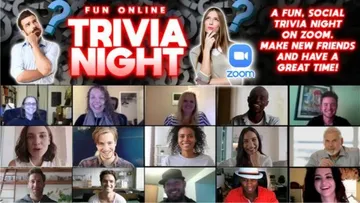 Online Trivia Night - A Fun Social Trivia Night On Zoom