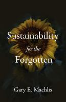 Sustainability for the forgotten