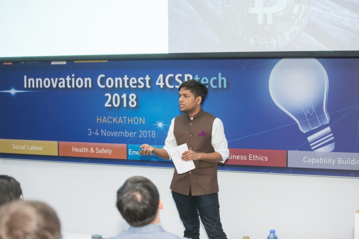 Innovation Contest 4CSRtech (3-4 Nov 2018)