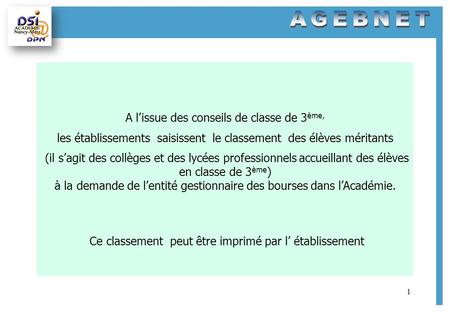 A l’issue des conseils de classe de 3ème,