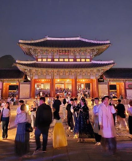 Comenzarán los recorridos nocturnos por el palacio Gyeongbokgung