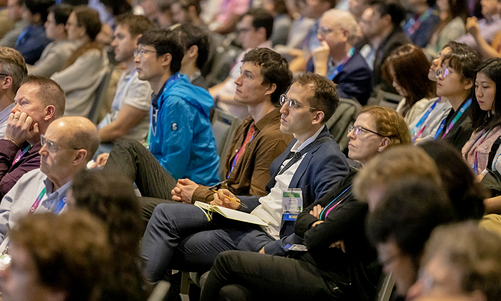 Audience listening to an SPIE Proceedings talk