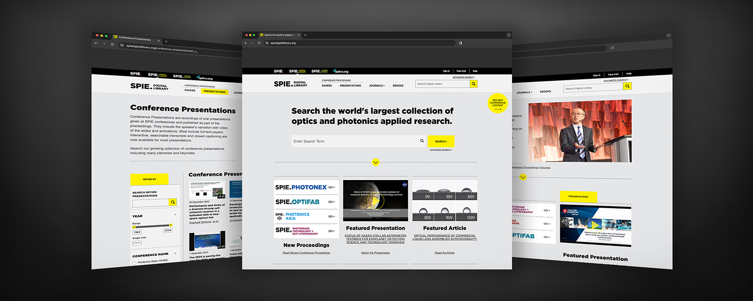 SPIE Digital Library products
