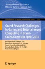 eBook: Grand Research Challenges in Games and Entertainment Computing in Brazil - GranDGamesBR 2020–2030