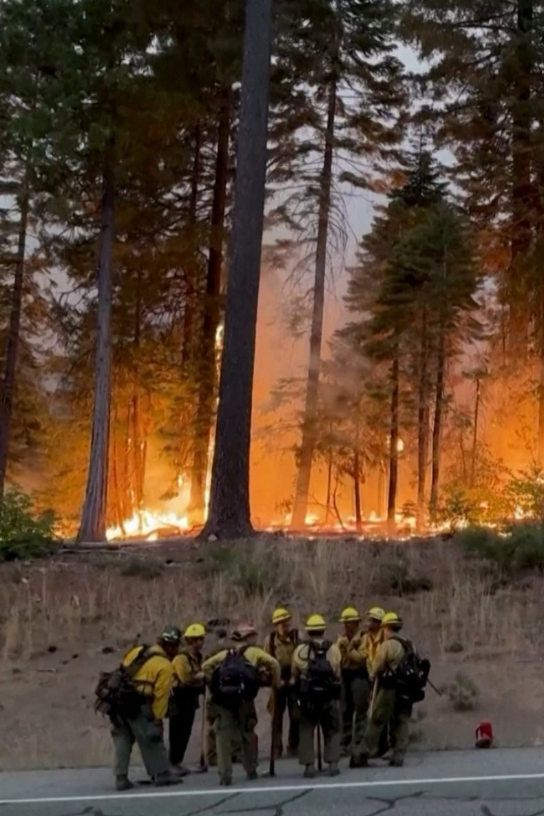 California's 'Park' wildfire doubles in size over the weekend