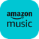 Amazon Music podcast player icon