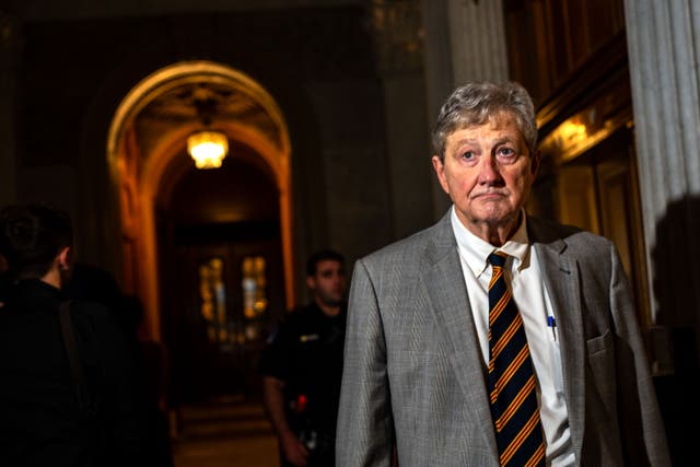 <p>Senator John Kennedy of Louisiana appeared on ‘Hannity’ on Fox News and claimed that people in Appalachia affected by Hurricane Helen ‘don’t give a function’ about tampons</p>