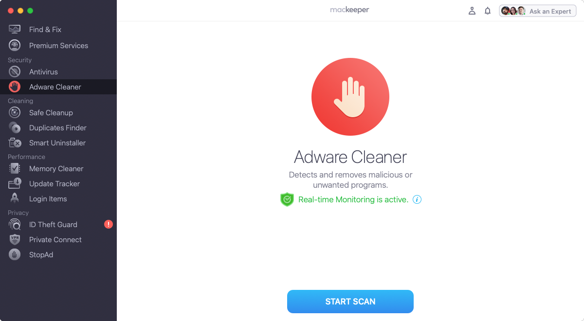 mackeeper adware cleaner