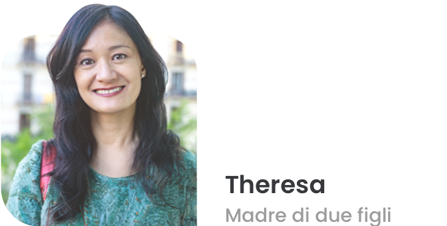 Theresa, Madre di tre figli