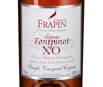 Крепкие напитки Domaine Chateau de Fontpinot XO Grande Champagne Premier Grand Cru  в подарочной упаковке