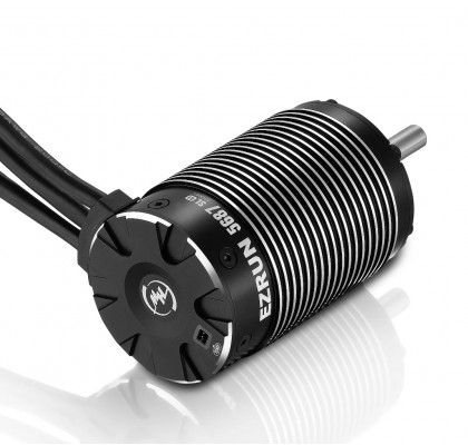 Ezrun 5687L 4-Pole 1100kv 1/5 Scale Sensorless Brushless Motor