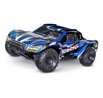 Maxx Slash: 6s Brushless Short Course Truck. Ready-To-Race® Blue