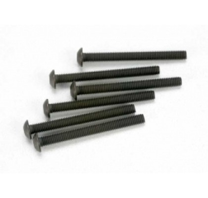 Screws, 3x30mm button-head machine(hex drive) (Hex Drive) (6)