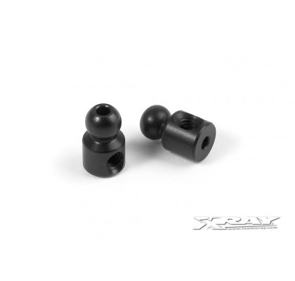 Alu 4.9mm Ball End - Black (2)