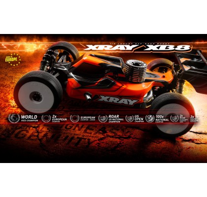 XB8 - 2024 Specs - 1/8 Luxury Nitro Off-Road Car