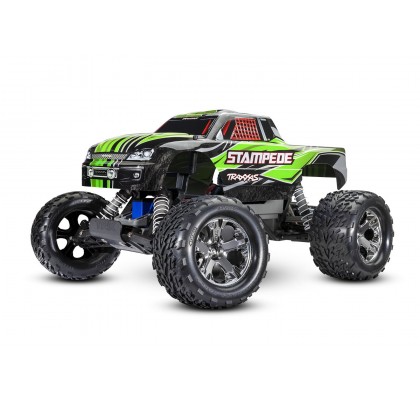 2wd Stampede RC Monster Truck® Yeşil, USB-C Şarjerli