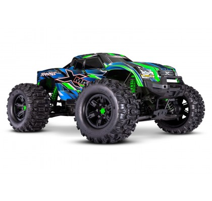 XMAXX 8S Ready-To-Race® with TQi™ 2.4 GHz Radio System- Belted Sledgehammer® Tires -Green