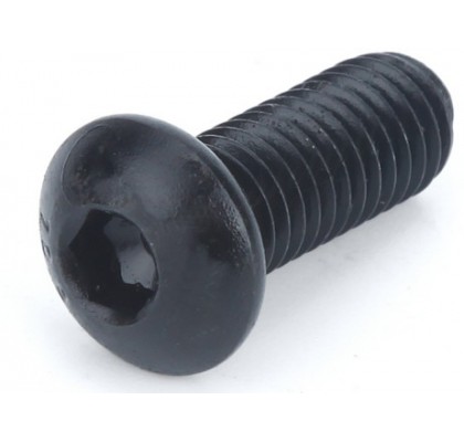 Button Head M3 Steel Black Screws